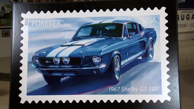 USPS Muscle Car Postage Stamps Jay Lenos