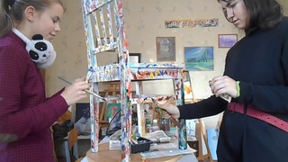 Релаксация. Красим стул. .