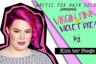 Dying My Hair Purple and Pink at home | Arctic Fox Hair Color