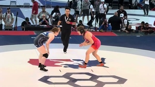 2025 Fargo Junior Nationals - Cons. Semifinal - 170lbs - Kendall Bibla/Emily Novak