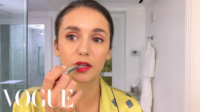 Nina Dobrev Does Her Day To Night Beauty Routine, Beauty Secrets,