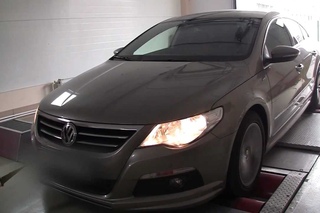 VW Passat CC чип тюнинг с замером мощности от