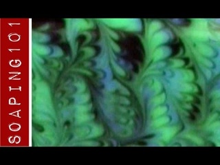 How to Create the Peacock Swirl {soap swirl technique} S2W6