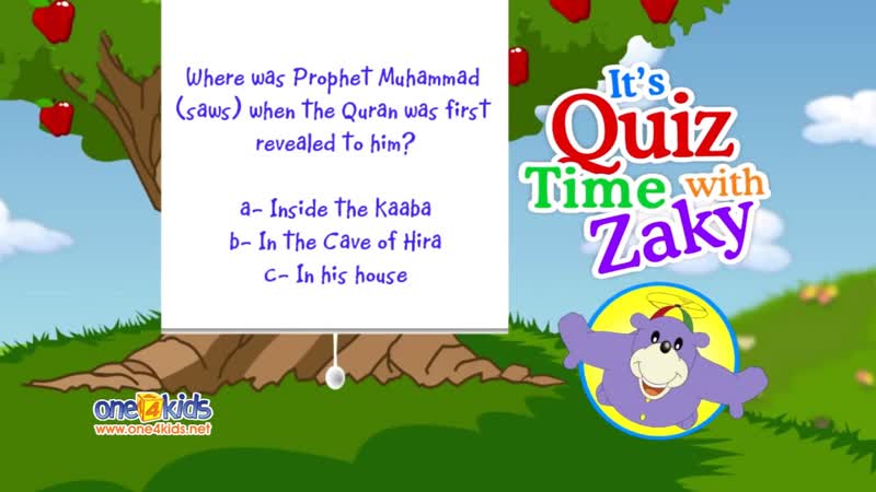 Its Quiztime with Zaky Lets Learn Quran with Zaky Part
