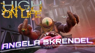 High On Life Boss Angela Skrendel