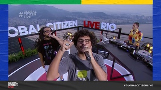 Brazilians Criolo & Tropkillaz Perform Cleane Atop Sugarloaf Mountain | Global Citizen Live