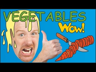Vegetables for Kids with Steve and Maggie | Magic Vegetables Fruits | Stories for kids | Wow English