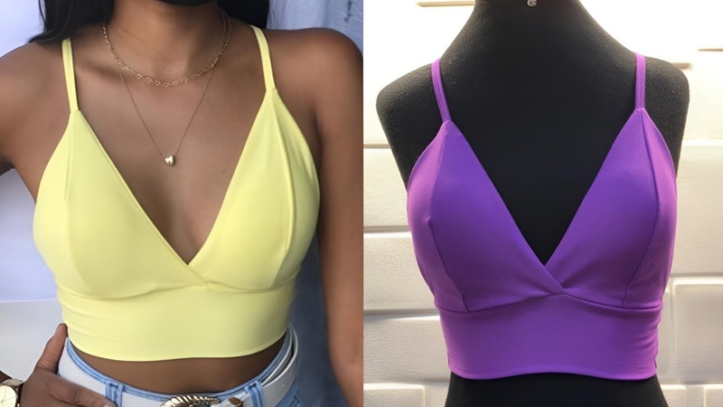 COMO GANHAR UMA RENDA EXTRA FAÇ A VOCÊ MESMO CROPPED TRIANGULO I Lindo e Fácil Com CARA DE
