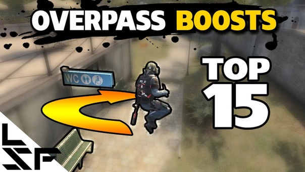 TOP 15 OVERPASS JUMPS BOOSTS CS: GO Tips and