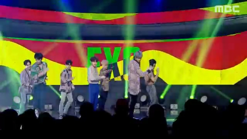 170812 Touch MBC Music Core Multicam Cam 4 EXO