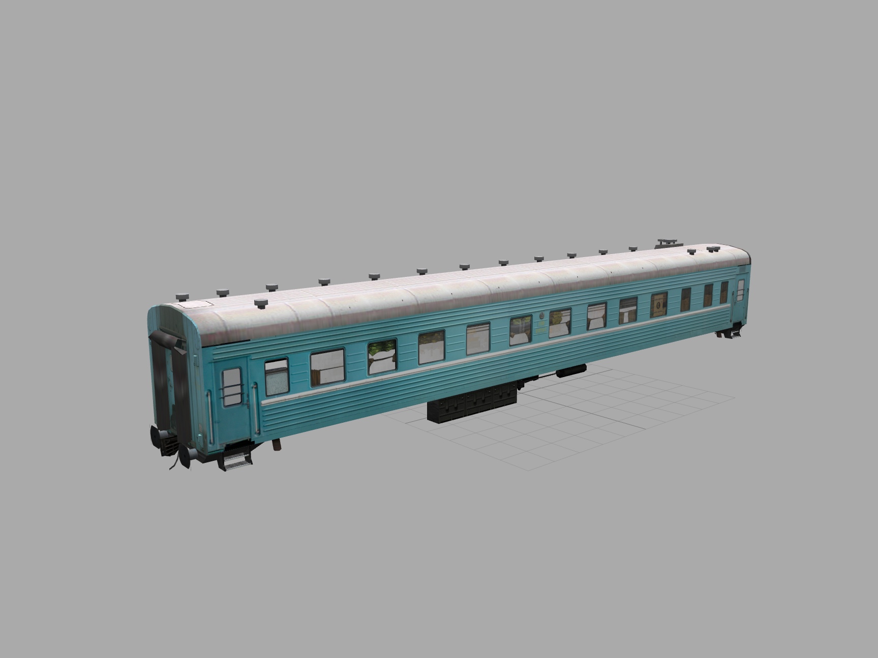 KTZ_Plackart Astana - Moscow 069 24509