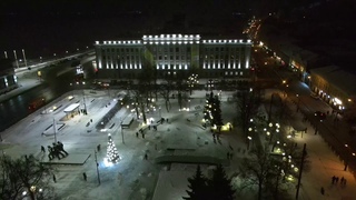 Нижний Новгород перед Рождеством (Стрелка - Речной вокзал - Большая Покровка + площадь Минина ).