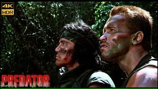 Predator 1987 Something in those Trees Scene Movie Clip - 4K UHD HDR John McTiernan