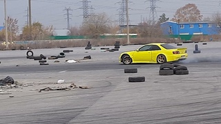 Drift Toyota Levin ae111 2jzgte. Первый выезд.