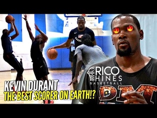 Kevin Durant Shows WHY HE’S THE BEST SCORER ON EARTH at Rico Hines Private Runs!!