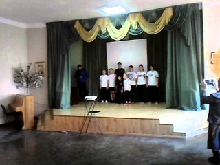 С 23 февряля! показательное выступление в школе 41