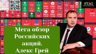 Мега обзор Российских акций. Алекс Грей STAG