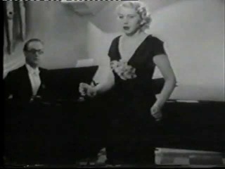 Erna Sack (live) - sings “Ein Blumenstrauß aus Nizza“ (Filmversion) in “Blumen aus Nizza“ 1936