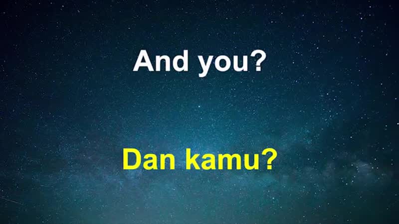 Learn Indonesian While You Sleep. 130 Basic Indonesian Words and