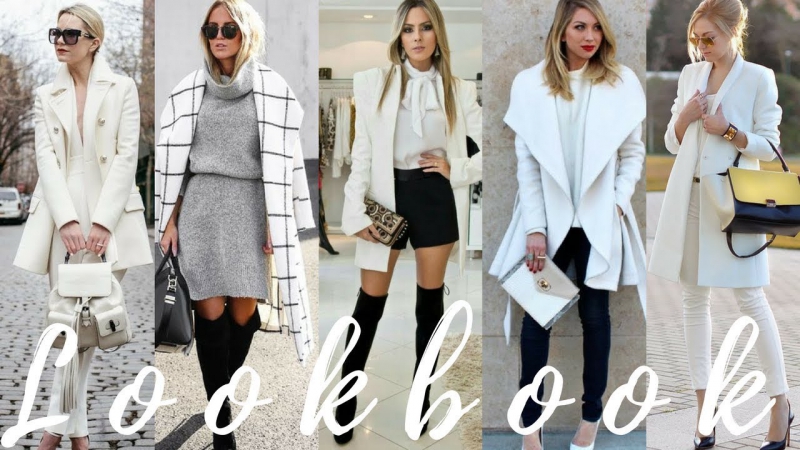 How To Wear White Coats, Winter 2018 Fashion