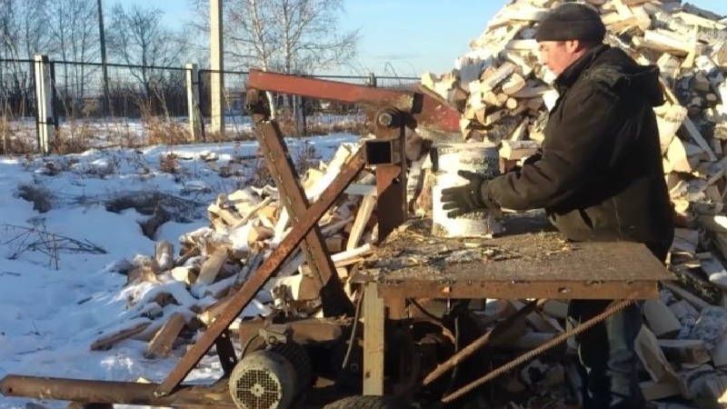 5 Extreme Fast Homemade Firewood Processing Machine 2018 Amazing Homemade Log Splitter
