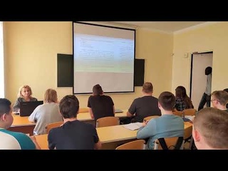 Открытое занятие по английскому.