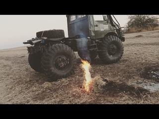 UNIMOG выжил рихтуем и заводим СЖИГАТЬ передумали Бородач ЗАСИЯЛ  off road 4×4