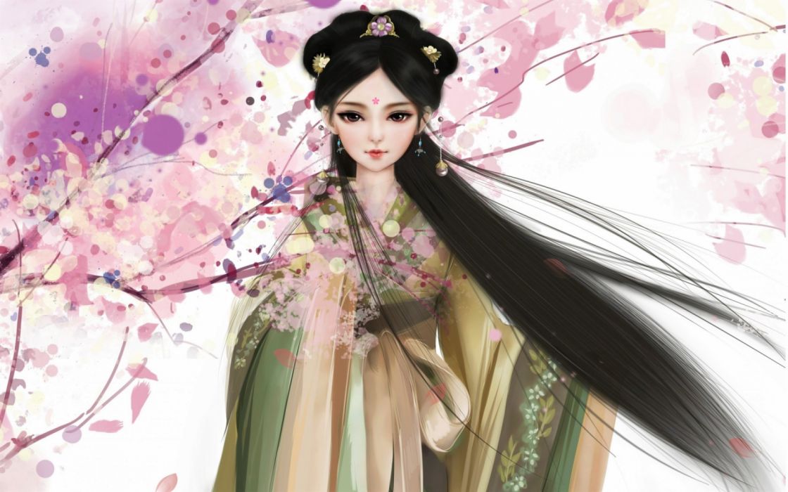 Anime woman wallpaper