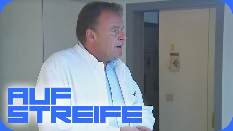 Krankschreibung um jeden Preis Arzt wird mit Spritze bedroht, Auf Streife, SAT. 1