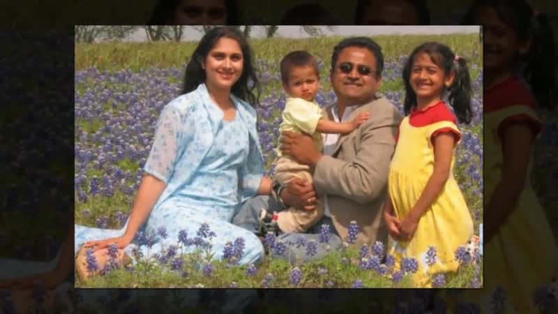 Meenakshi Seshadri Family With Husband, Daughter, Son and Brother