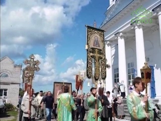 Икона святого Сергия Радонежского в г. Чистополь