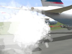 Smoke for Steam or White Water Spray
