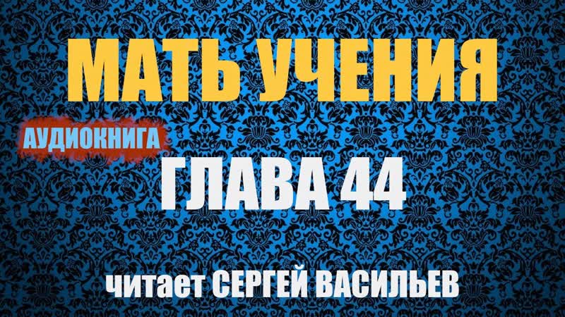 Мать учения Демонстрация доверия (аудиокнига Васильев С.