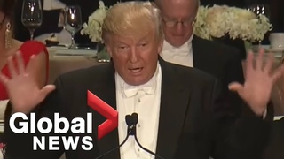 Donald Trump’s FULL roasts of Hillary Clinton at Al Smith charity dinner