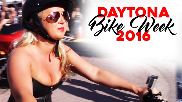 Hot Chicks Bad Ass Bikes at 2016 Daytona Bike