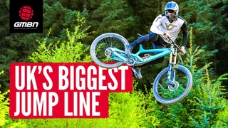 We Rode A BIG Jam At The Biggest MTB Jump Line In The UK | VANTA JAM