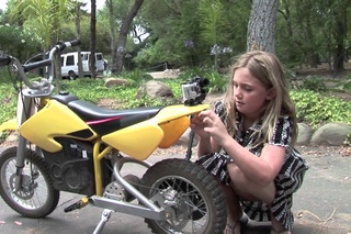 mini motorcycle tooth pull