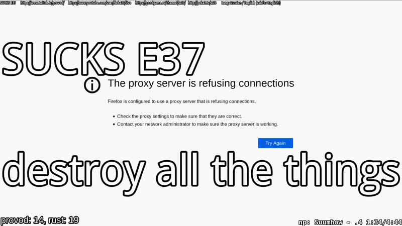 RU, EN SUCKS E37: controlled