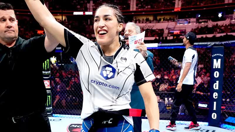 Tatiana Suarez Octagon Interview, UFC
