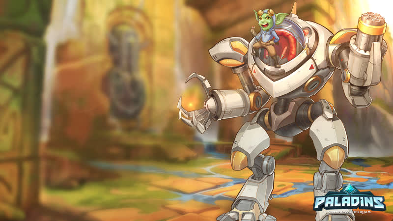 Paladins Custom Golden Old Ruckus And