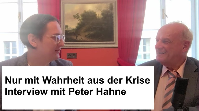 Nur mit Wahrheit aus der Krise, Interview mit Peter