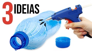 Ideias Criativas com Garrafa Pet