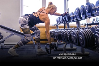 Тренировка мышц спины. Евгения Смородинова.