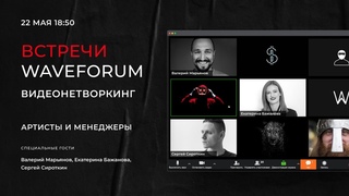 “Артисты и менеджеры“. Встреча Waveforum