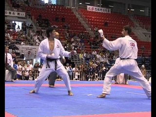 Kumite Men’s semi final Mazurov RUS vs Chubachi JPN