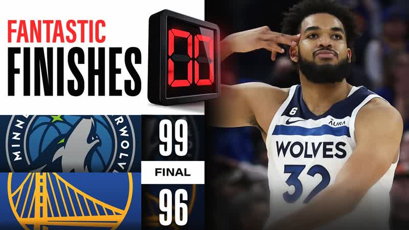 MUST SEE Ending Final 1:58 Timberwolves vs Warriors , March 26,