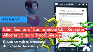 GPCRs in VR: Identification of Cannabinoid CB1 Receptor Allosteric Sites to Treat Epilepsy