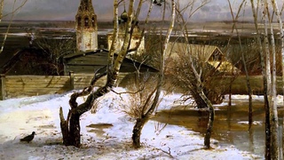 А.К.Саврасов “Грачи прилетели“