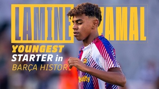 INSIDE VIEW | LAMINE YAMAL’s STARTING DEBUT ✨