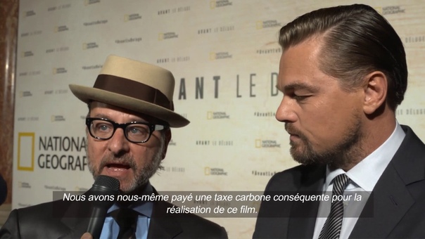 Avant le Déluge Interview Leonardo Di Caprio Fisher